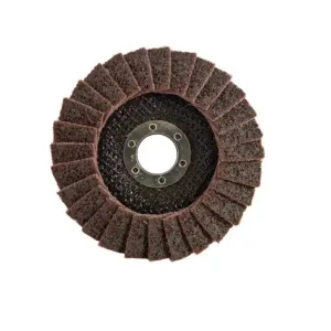Weekendaanbieding Disco lamellare 115mm in fibre grana media rosso grana 120 SW11655.1